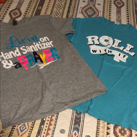 Tees2UrDoor Tops - Free when bundled! Size small. (Both)